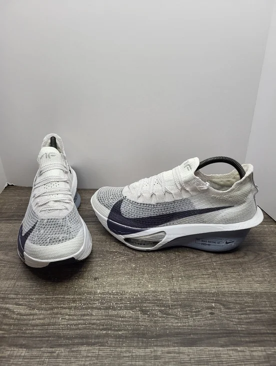 Nike Air Zoom Alphafly Next% 3 White Obsidian FD8315-102 Womens Size 9 Shoes New - Picture 1 of 8